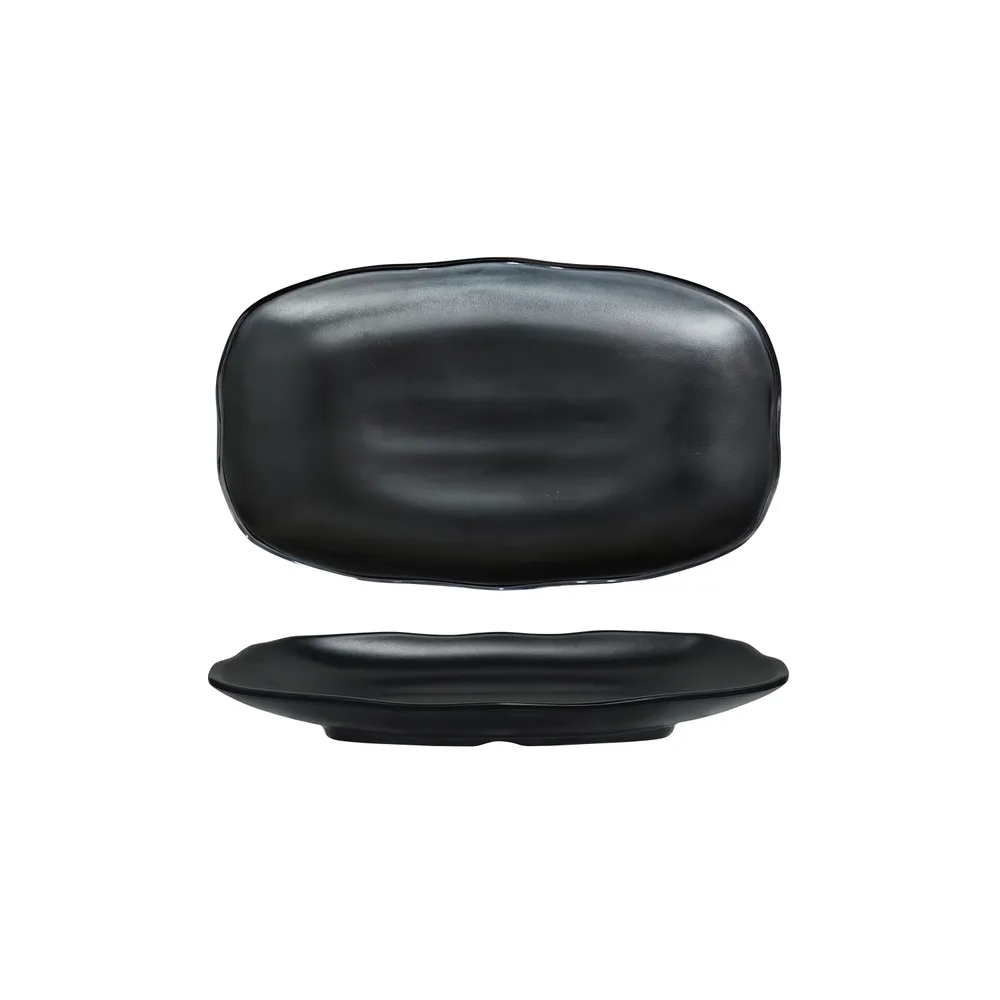 Sushi Teller (Noir Line) Noir Line Teller 272 x 170 x 33 mm schwarz matt
