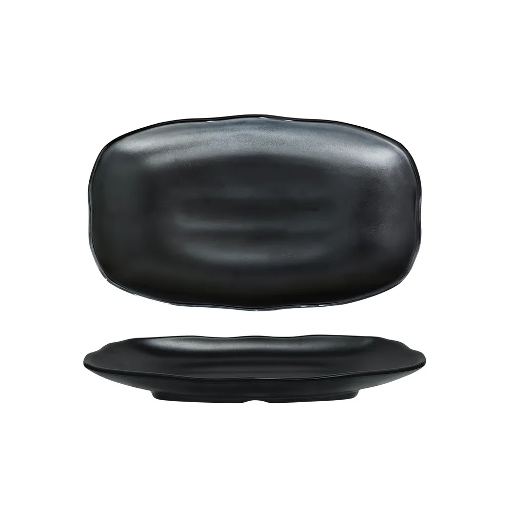 Sushi Teller (Noir Line) Noir Line Teller 330 x 205 x 35 mm schwarz matt