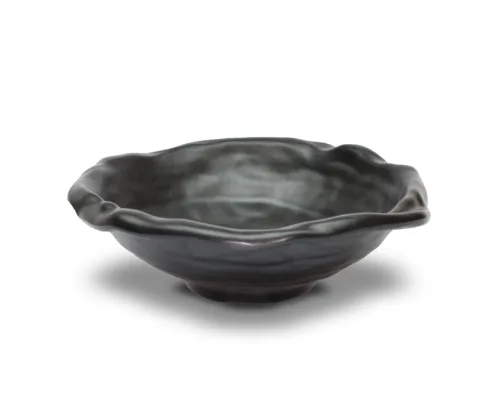 Suppen-/Salat Schale 19,5 x 19 x 7,2 cm matt schwarz