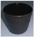 Trichterschale Salat-/Suppenschale sprinkle black 250 ml, 13 x 6 cm
