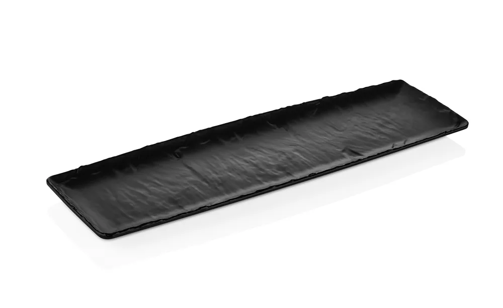 Platte GN 2/4 schwarz matt