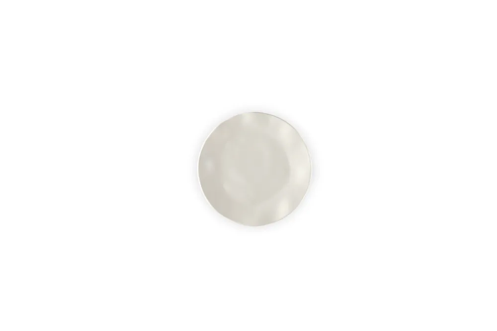 Ruffle Hues Teller 20 cm Creme