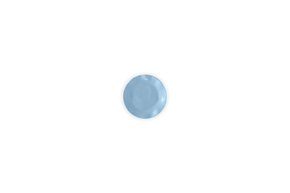 Ruffle Hues Teller 14 cm Hellblau