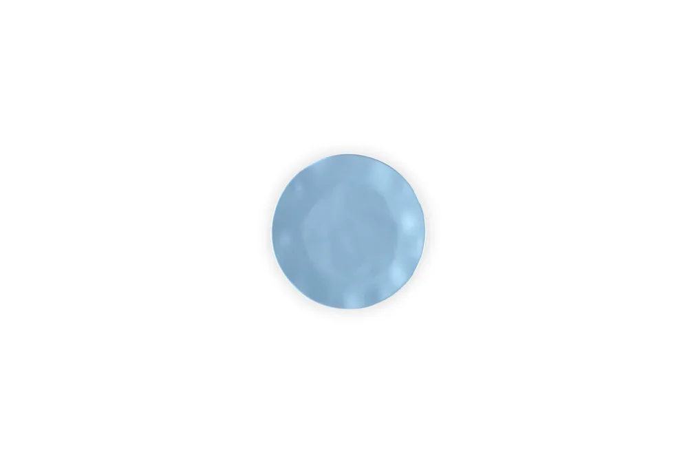 Ruffle Hues Teller 20 cm Hellblau