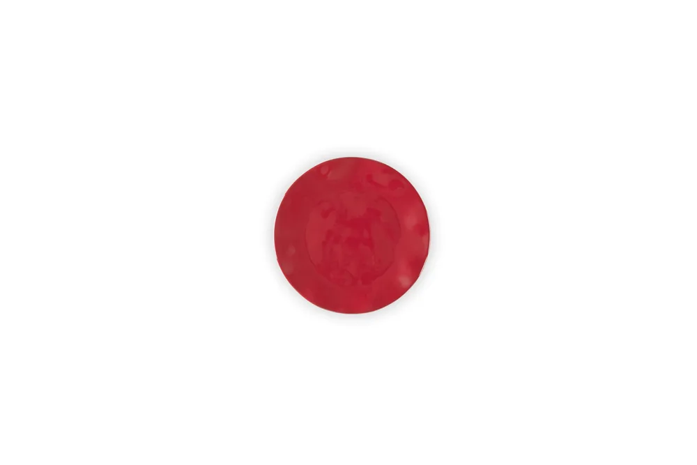 Ruffle Hues Teller 20 cm Rot